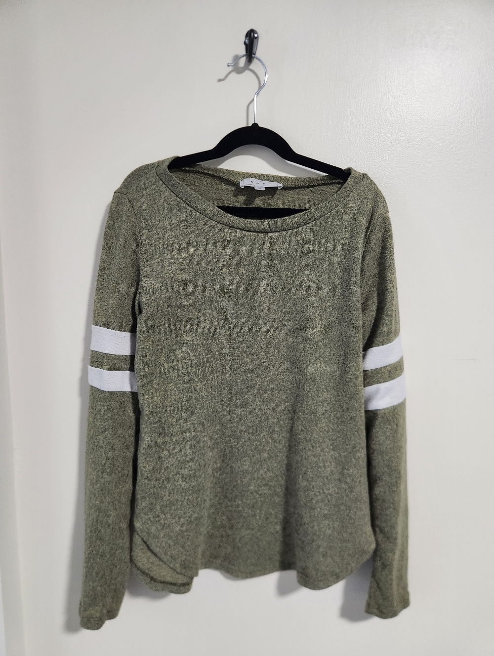 gaze Olive Green Crewneck Sweater